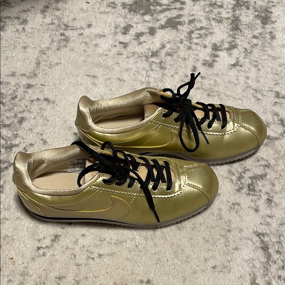 Nike Cortez Gold Sneakers Women's 7.5 / 5.5Y